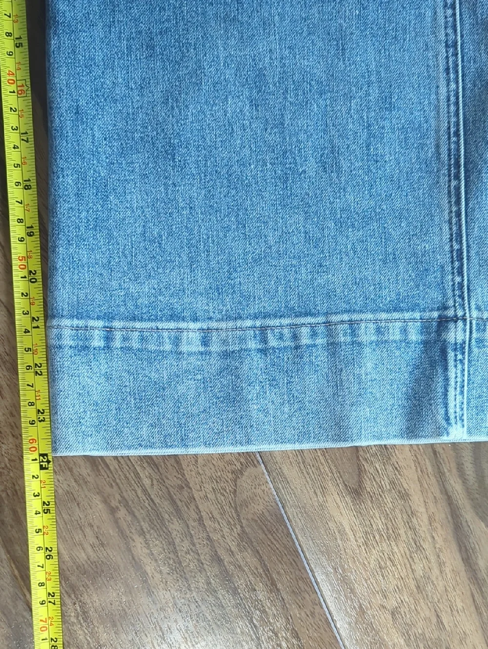 High-Rise Wide-Leg Cropped Jeans - Blue